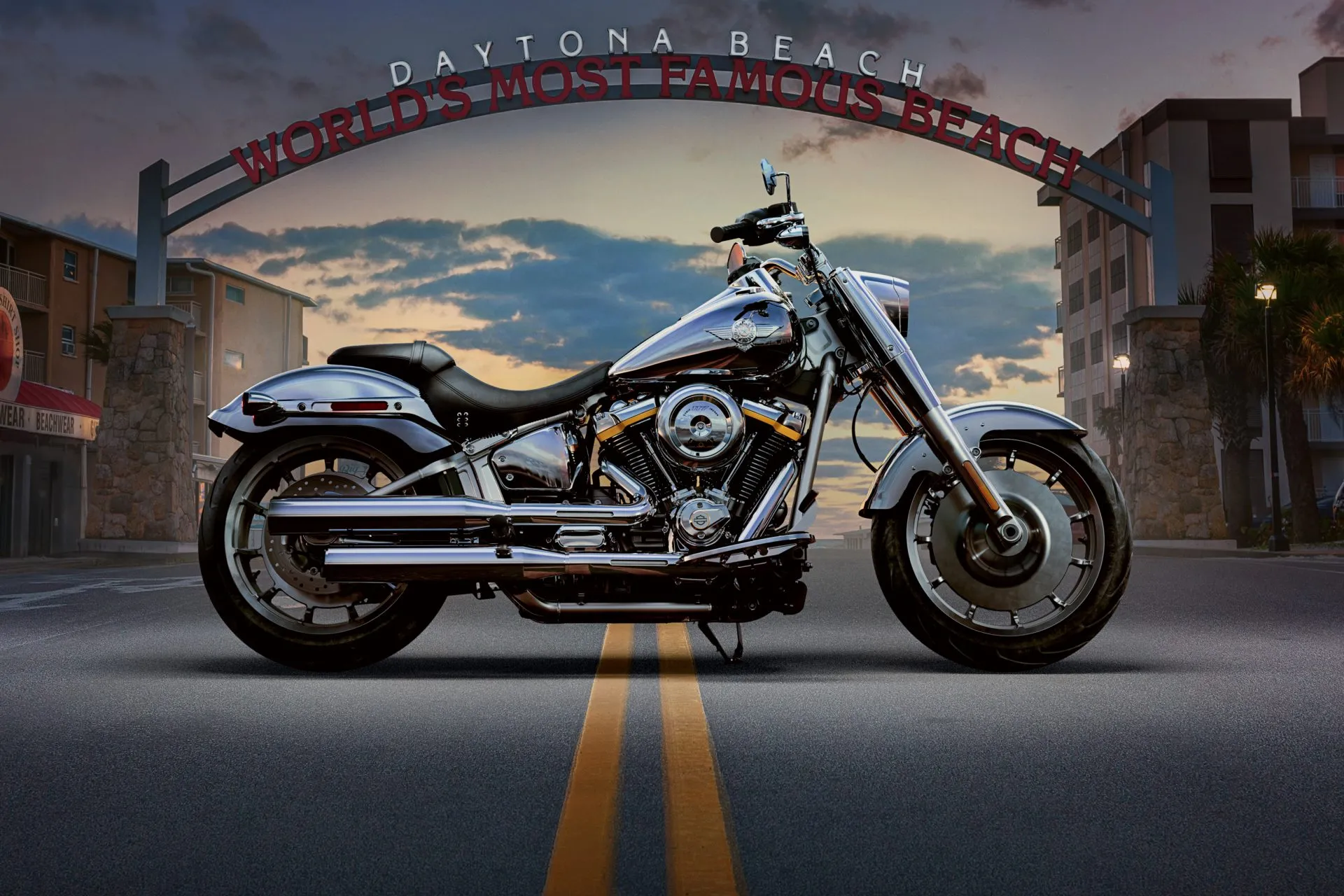 Harley Davidson Fat BOy Grey Ghost