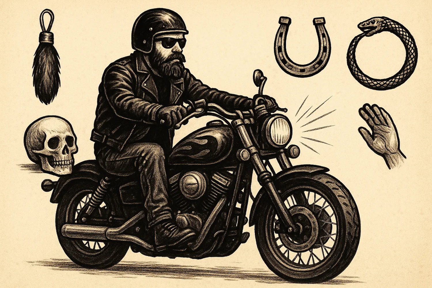Curiosidades biker: costumbres, ritos y supersticiones del mundo motero