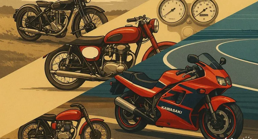 Evolución de las motos deportivas