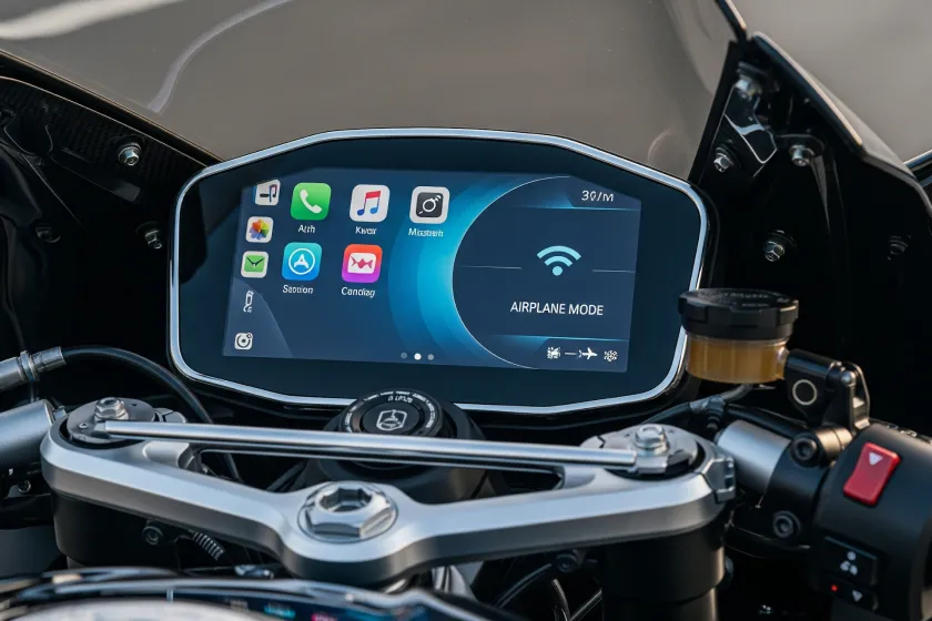 Moto hiperconectada