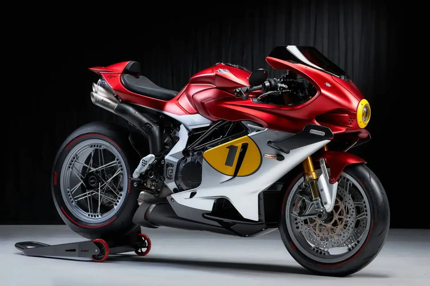 Superveloce AGO 1000: cuando la moto es arte, pero también escupe fuego