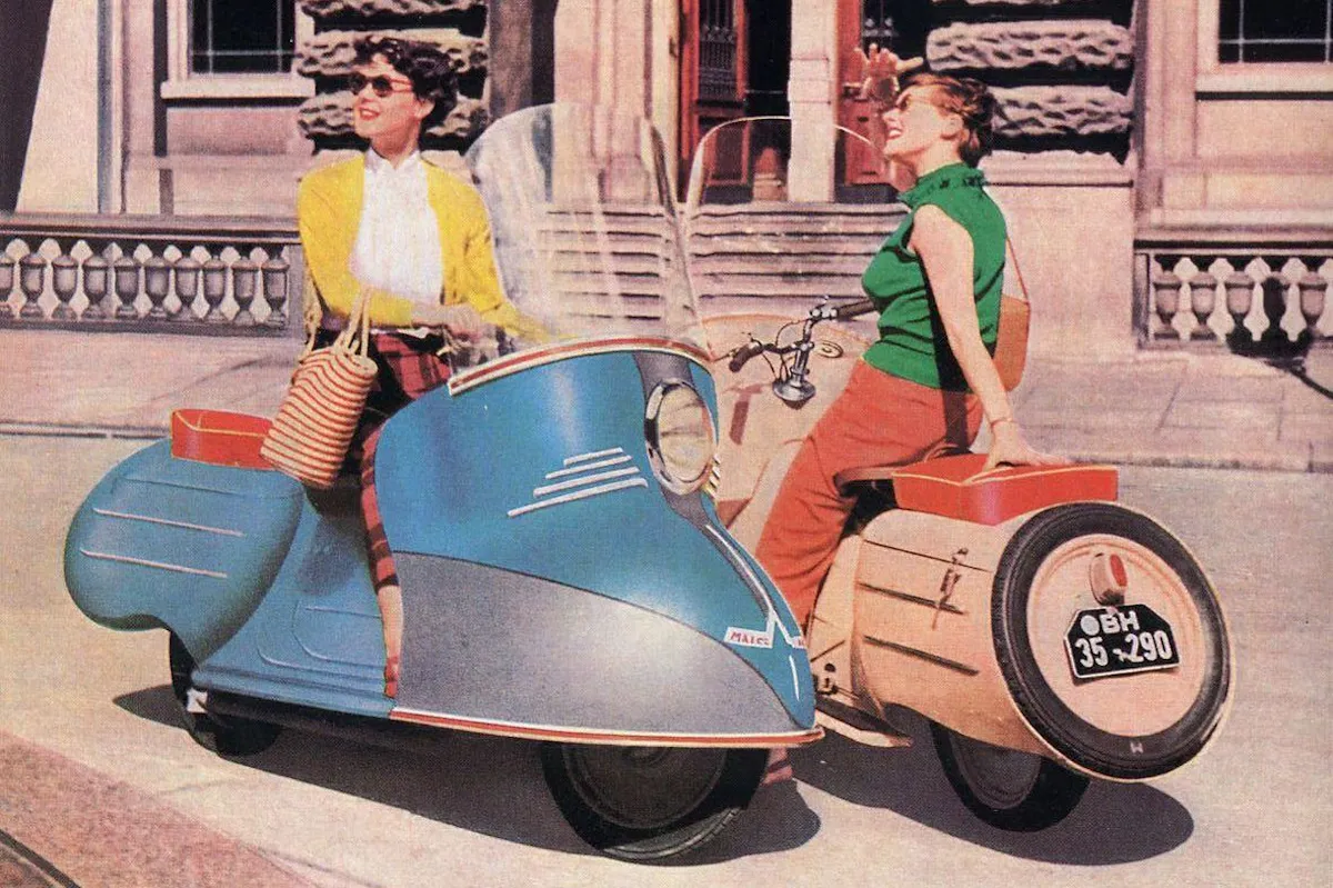 Moto del día: Maico Mobil
