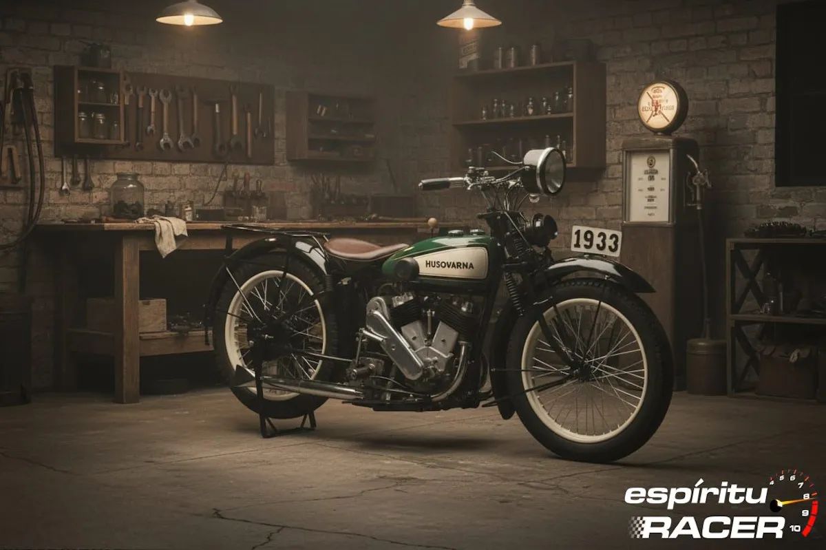 Moto del día: Huqsvarna Model 200 V-Twin (1931)