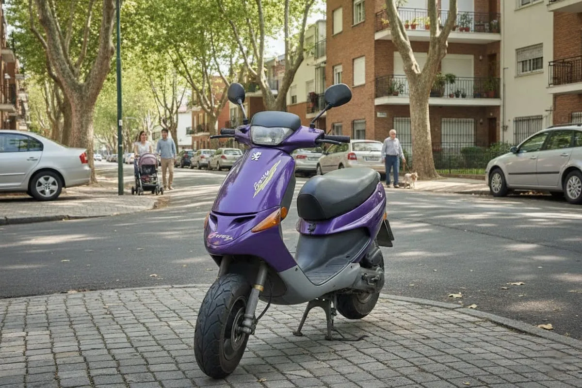 Moto del día: Peugeot Buxy