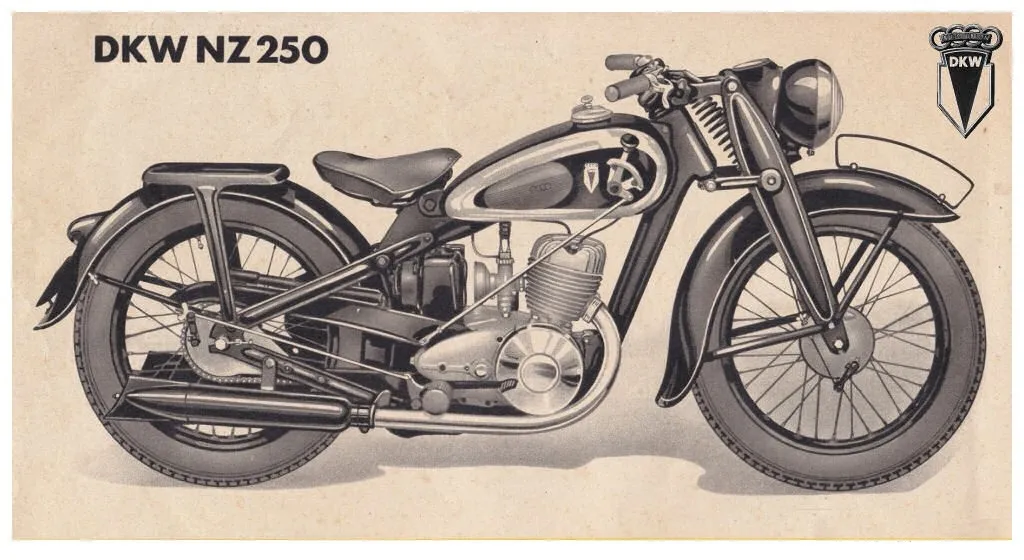 Moto del día: DKW NZ 250
