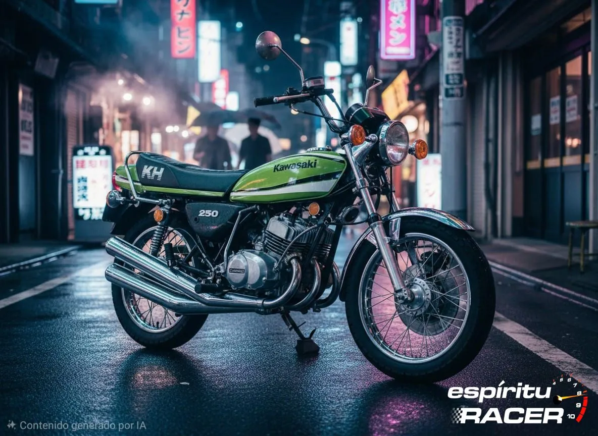 Moto del día: Kawasaki KH 250