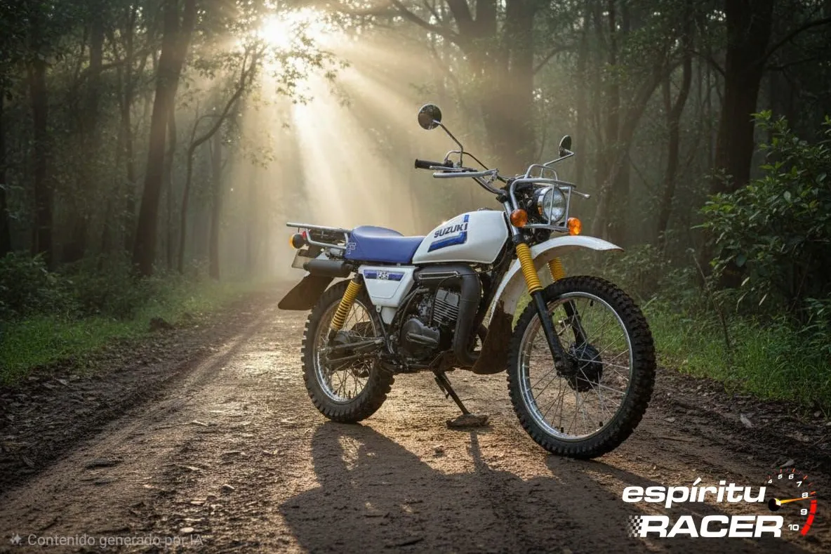 Moto del día: Suzuki TF125 “Mud bug”