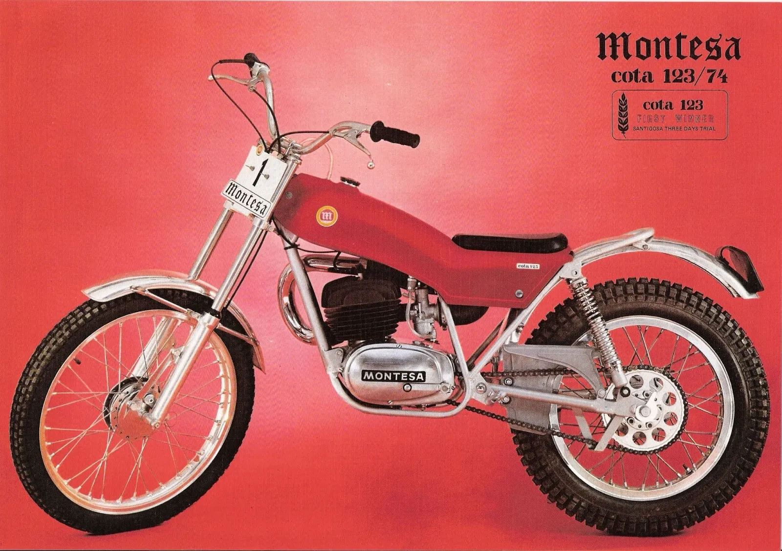 Moto del dia: Montesa Cota 123