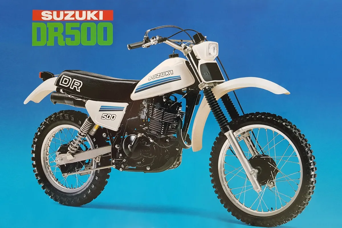 Moto del día: Suzuki DR 500 S