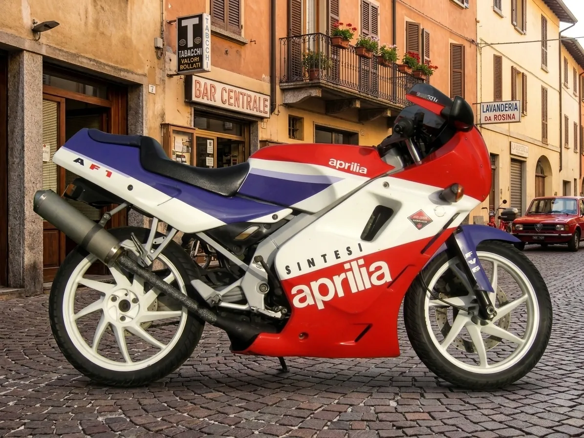 Moto del día: Aprilia AF1 50 Sintesi