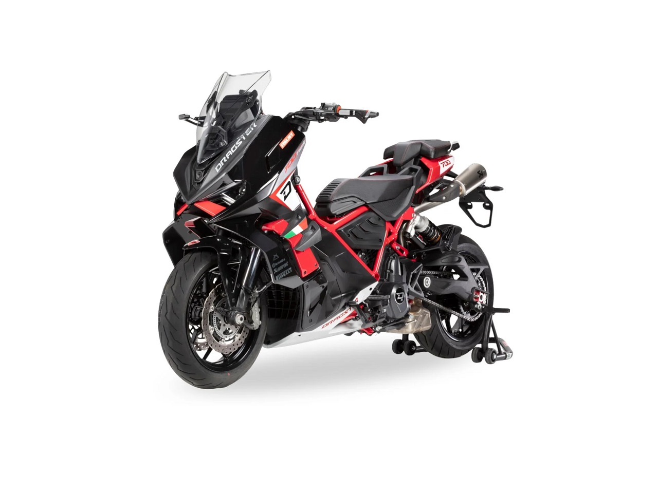 Italjet Dragster 700 Twin: el scooter que odia ser un scooter