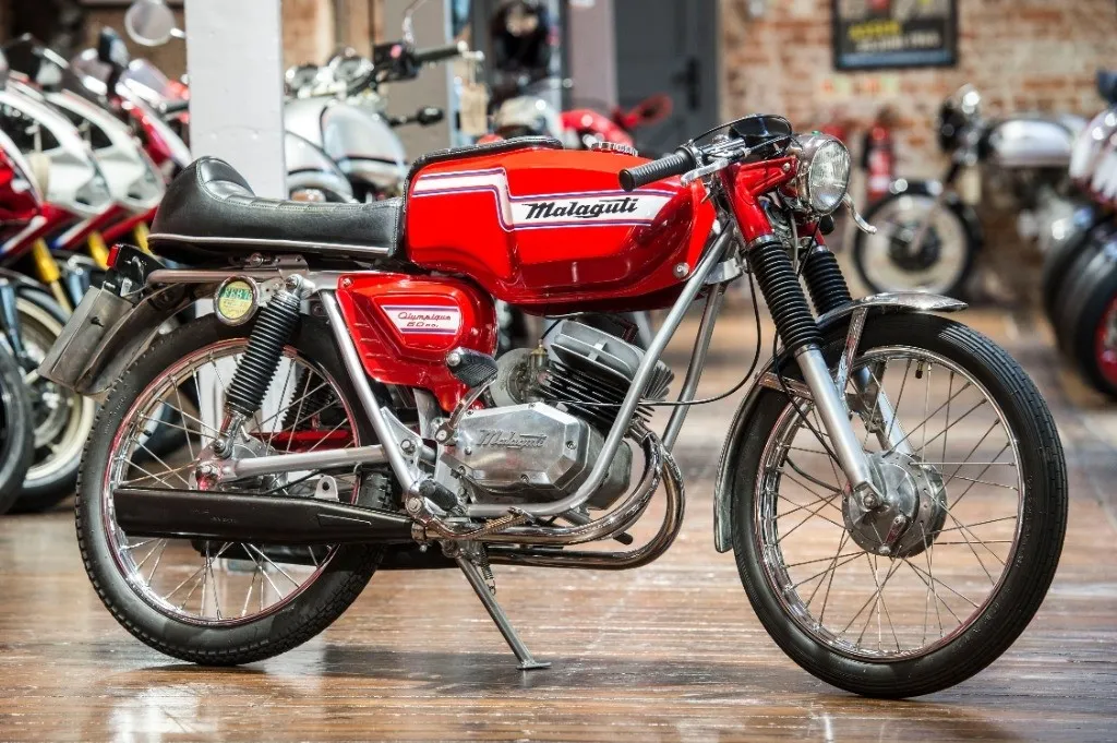 Moto del día: Malaguti Olympique V4 Turbo