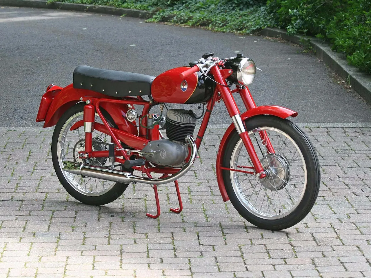 Moto del día: Maserati 125 T2 Turismo Veloce (1955)