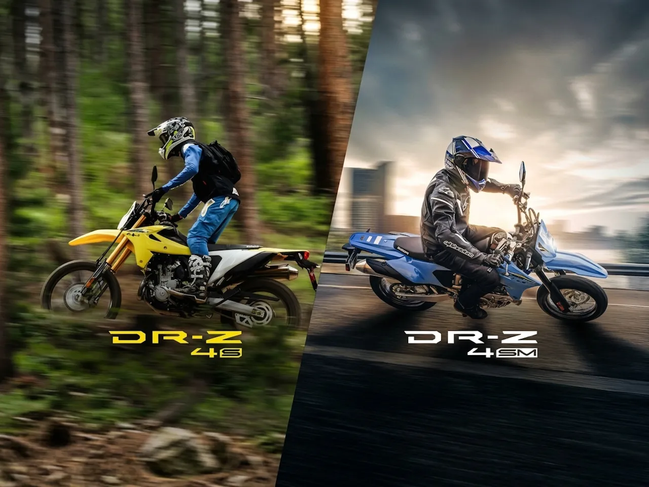 Suzuki DR-Z4S y DR-Z4SM: cuando hacer lo correcto es suficiente