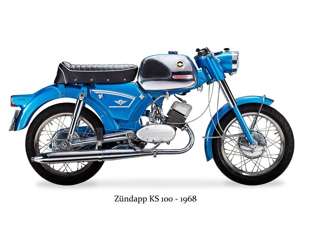 Moto del día: Zündapp KS 100