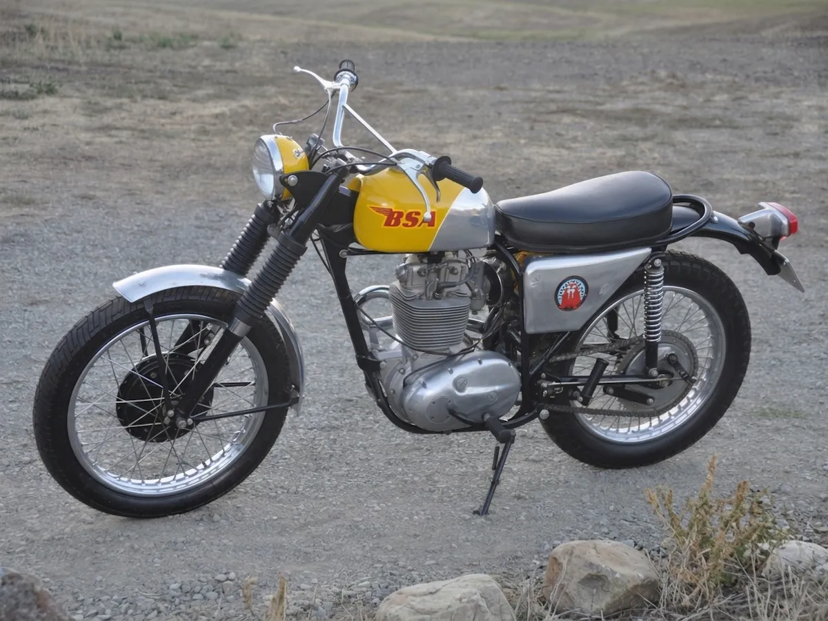 Moto del día: BSA B4 Victor Special