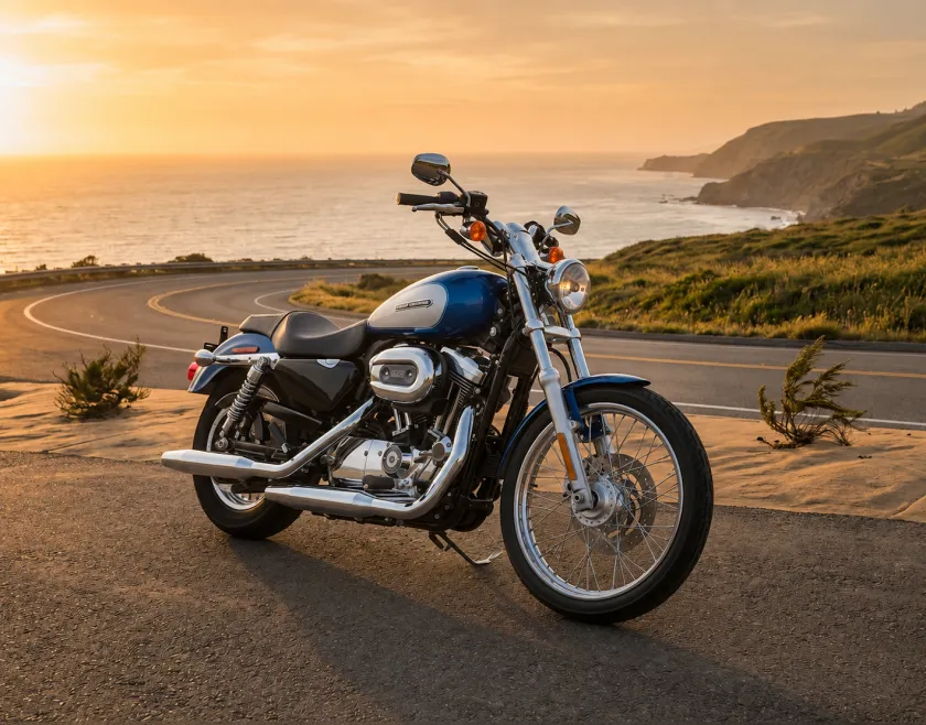 Harley Davidson XL1200C Sportster Custom (1)