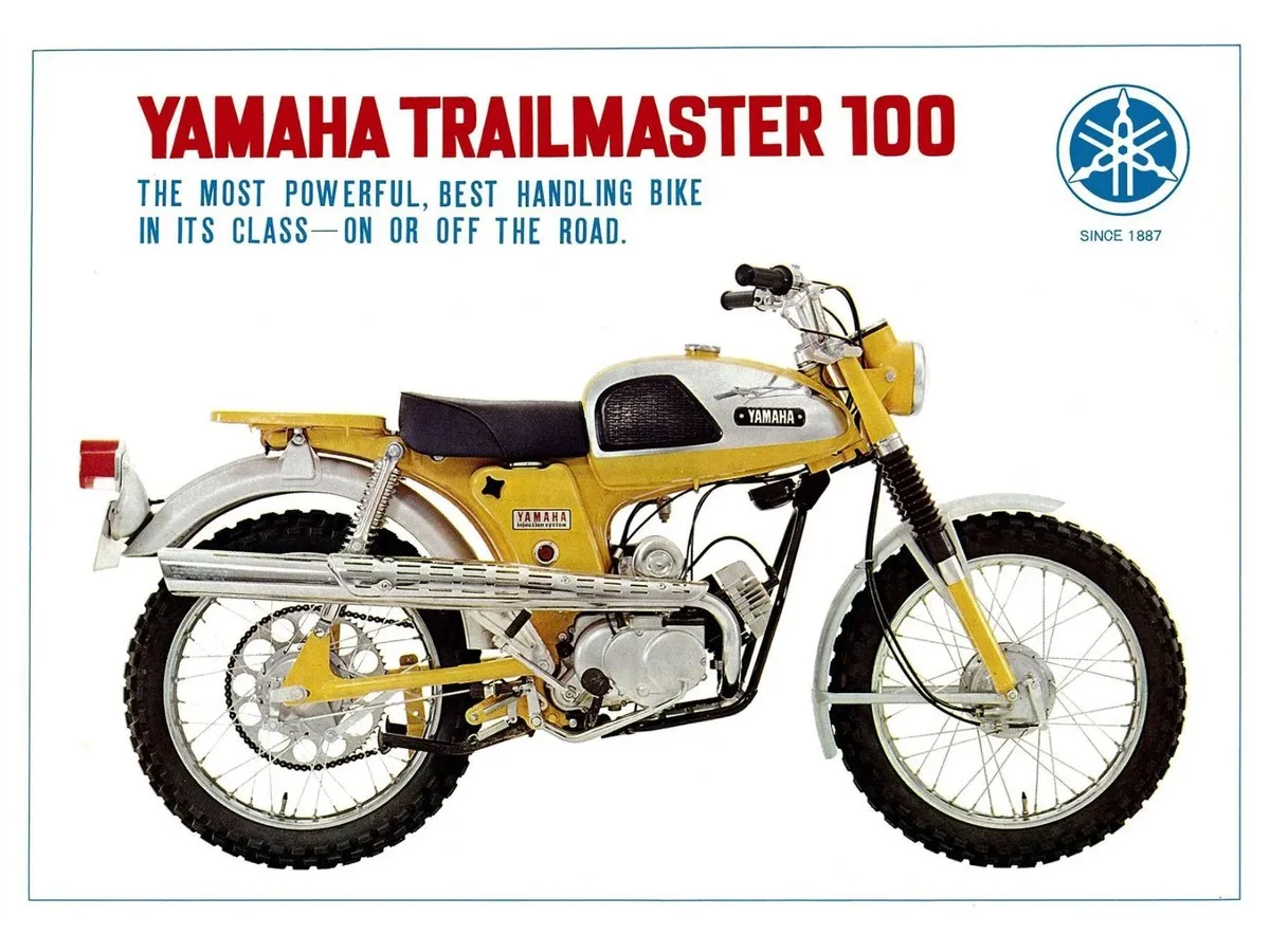 Moto del día: Yamaha Trailmaster 100