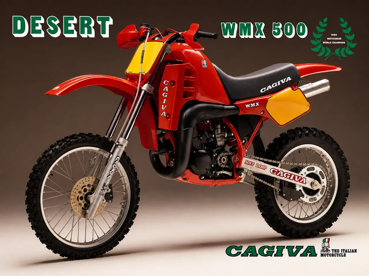 Moto del día: Cagiva WMX 500