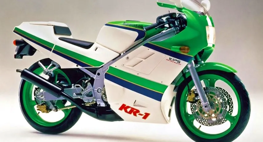 Kawasaki KR 1 moto del día